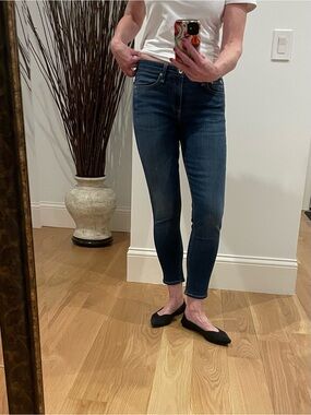 rag & bone Dark Indigo Skinny Jeans